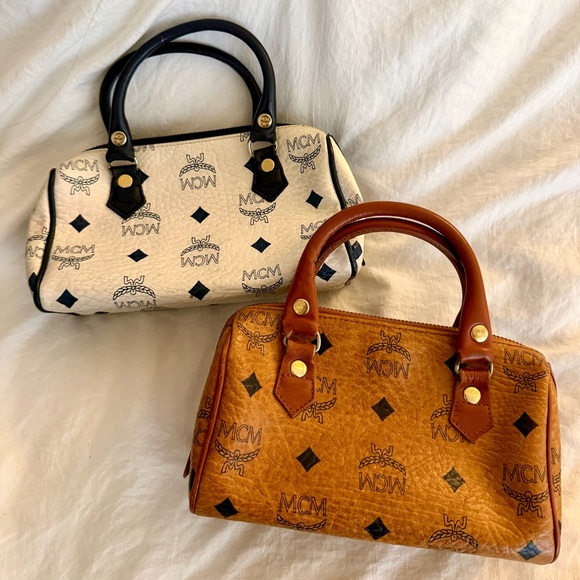 👑✅PRICE FIRM✅ AUTHENTIC MCM Visetos Mini Hand Bags Duo Set - Picture 5 of 17